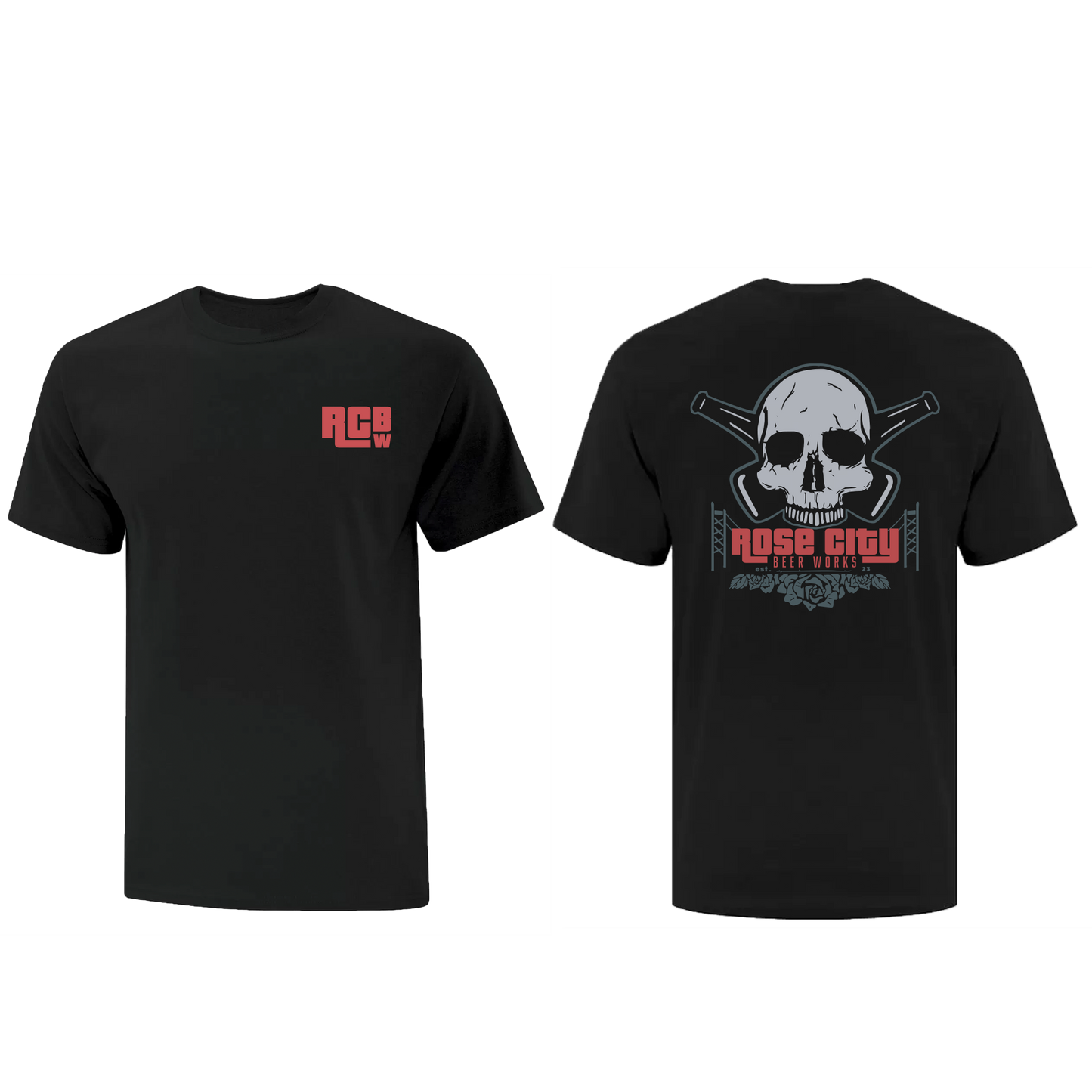 RCBW Skull Mens Tee